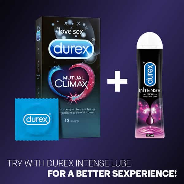 Durex Mutual Climax Packet Of 10 Condoms