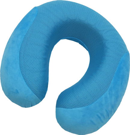 Viaggi Cool Gel Memory Foam Neck Pillow -Turquoise Blue