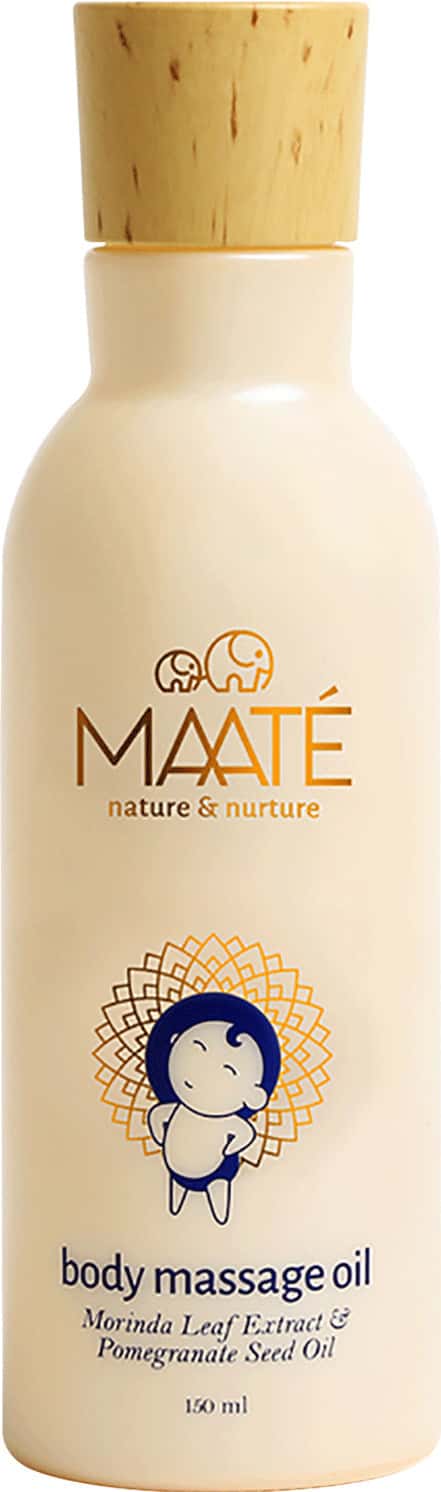 Maate Baby Body Massage Oil Enriched With Nature's Best Herbs Premium Oils And Plant Extracts 150ml