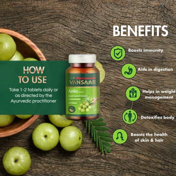 Vansaar Amla Tablets 60 Tablet