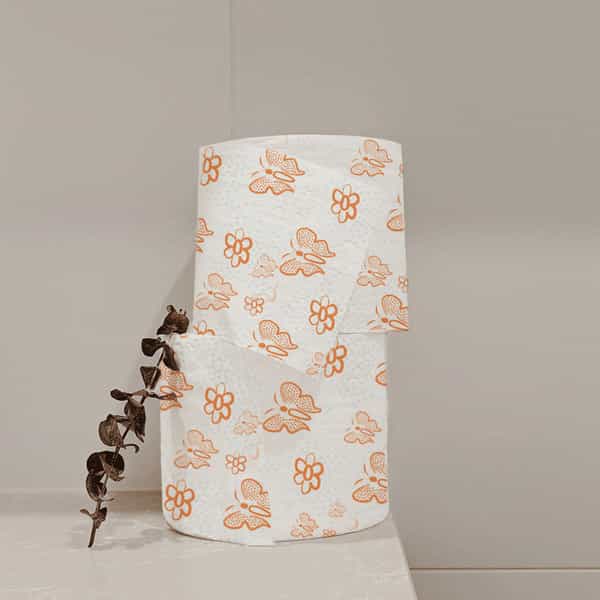 Imvelo Premium 3Ply Toilet Paper | 2 Packs 8 Rolls Total 250 Pulls Each Roll (2000 Pulls)