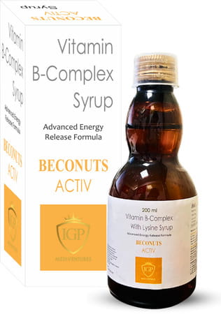 Beconuts Activ Syrup - 200ml
