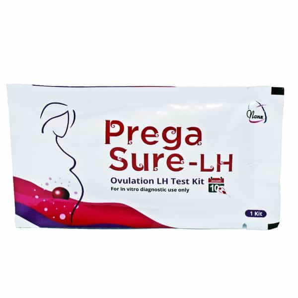 Pregasure Ovulation Test Kit For Woman Planning Pregnancy 5 Strips (Lh) + 5 Strips Hcg Kit Free