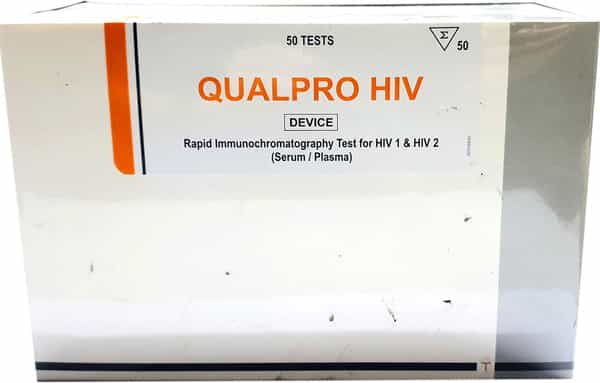 Tulip Diagnostic Human Immunodeficiency Virus 1 And 2 | 50 Tests