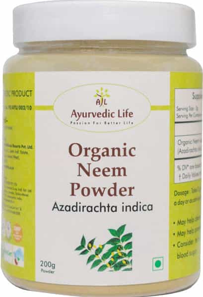 Al-Ayurvedic Life Neem Powder 200 Gms Pack Of 2