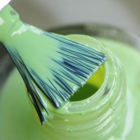 Debelle Gel Nail Lacquer Mystique Green Pastel Green Nail Polish-8ml