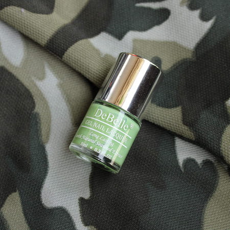 Debelle Gel Nail Lacquer Mystique Green Pastel Green Nail Polish-8ml
