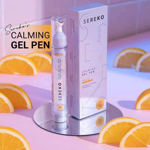 Sereko Calming Gel Pen Under Eye Cream For Reduce Dark Circles | Puffy Eye &Stress Relief 10 Ml