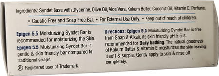Epigen Moisturising Syndet Bar 75 Gm
