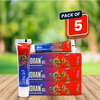 Rusan Bioran Quick Pain Relief Gel | Tube | 15 Gm | Pack Of 5