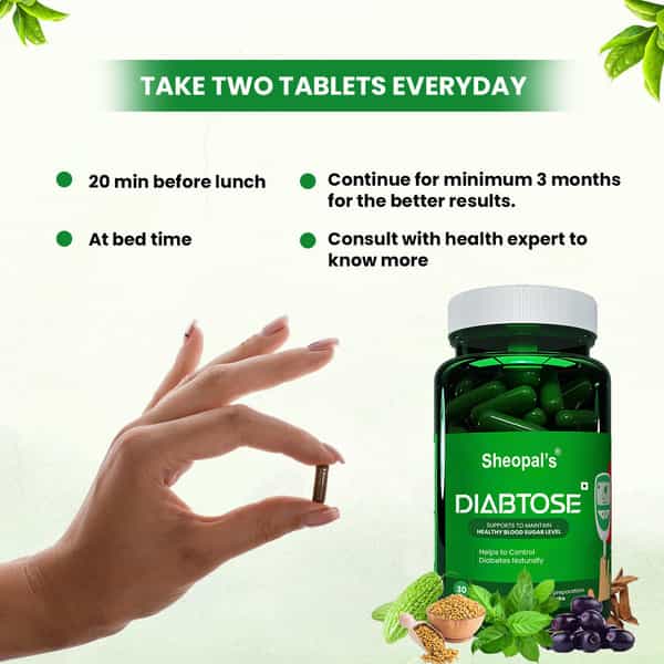 Sheopal's Diabtose: Manage Blood Sugar Level With Ayurvedic Herbs