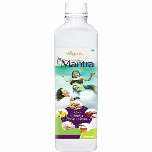 Morning Mantra Apple Cider Vinegar With Garlic Ginger Lemon And Honey 500 Ml