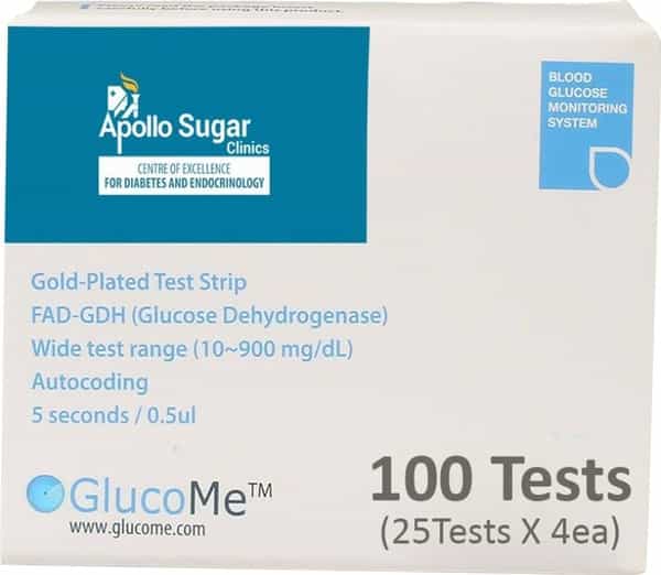 Apollo Sugar Gold Plated - 100 Strips