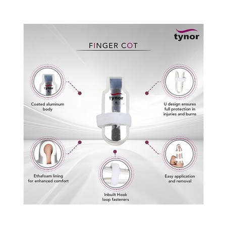 Tynor F 02 Finger Cot Size Large