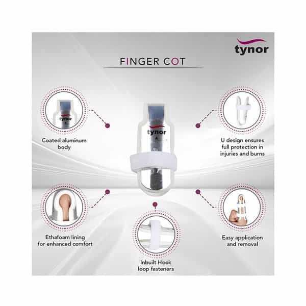 Tynor F 02 Finger Cot Size Large