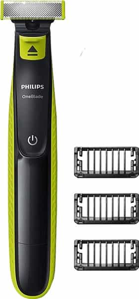 Philips Qp2512/10 One Blade Hybrid Trimmer And Shaver (Lime Green)