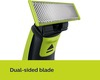 Philips Qp2512/10 One Blade Hybrid Trimmer And Shaver (Lime Green)