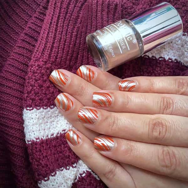 Debelle Gel Nail Polish Chrome Beige Metallic Beige Nail Polish-8Ml