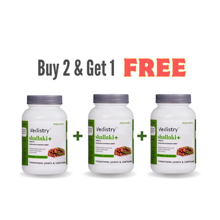 Vedistry Shallaki+ Buy 2 Get 1 Free