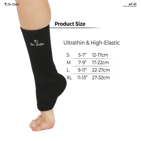 Dr. Odin Stylish Anklet With Closed Heel - Unmatched Support For Enhanced Stability (Medium)