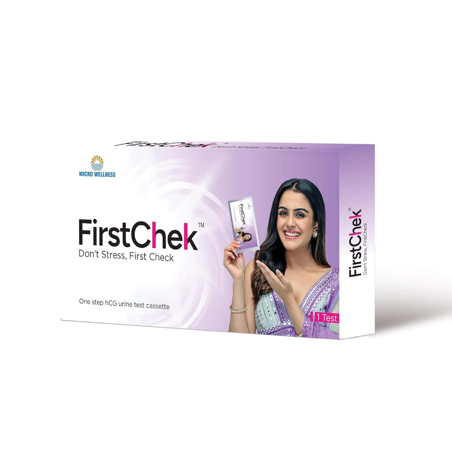 Firstchek -Pregnancy Test Kit | Single Use |Don'T Stress...Firstchek | 99% Accuracy | Pack Of 8