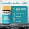 Cratus Nutrition Coq10 Tablets For Heart Health & Cellular Energy Support Formulated 30 Tablets