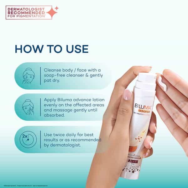 Biluma Advance Skin Brightening Lotion 45 Gm