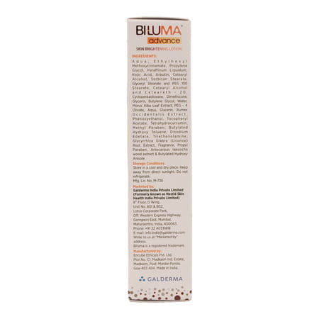 Biluma Advance Skin Brightening Lotion - 45 Gmbiluma | 