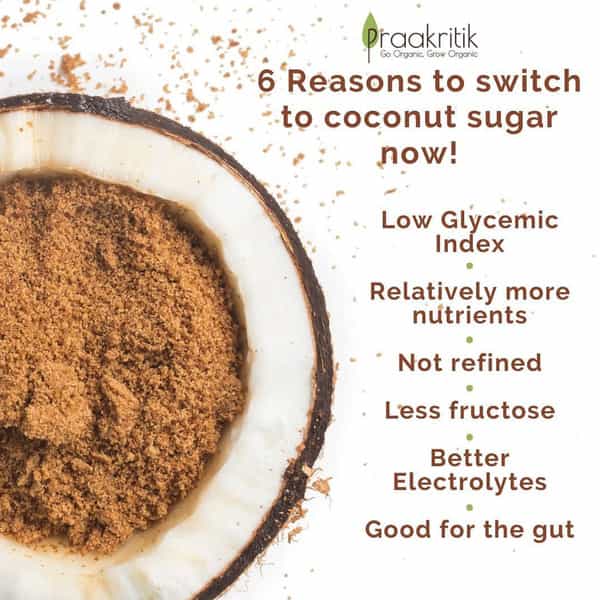 Praakritik Organic Coconut Sugar 300 G