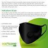 Bodyguard Pm2.7 + N95 Antimicrobial Reusable Anti Pollution Mask With Replaceable Filter - 1 Unit