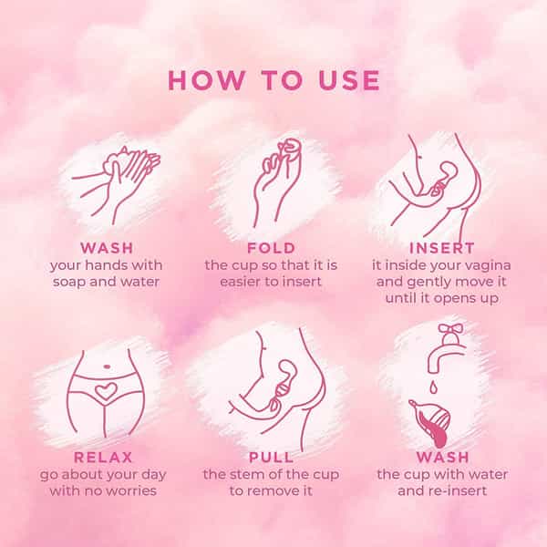Pee Safe Menstrual Cup (Large) & Bio Panty Liners Combo | Extra Comfort And Long Lasting Protection