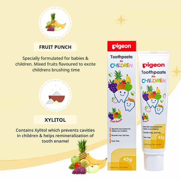 Pigeon Children Toothpaste Fruit Punch - 45 Gms