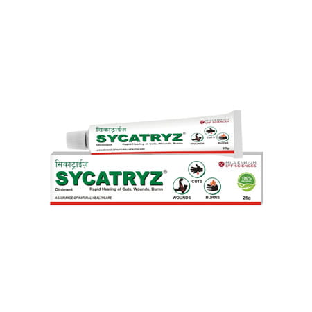 Sycatryz For Cuts Wounds & Burns Ointment 25 Gm