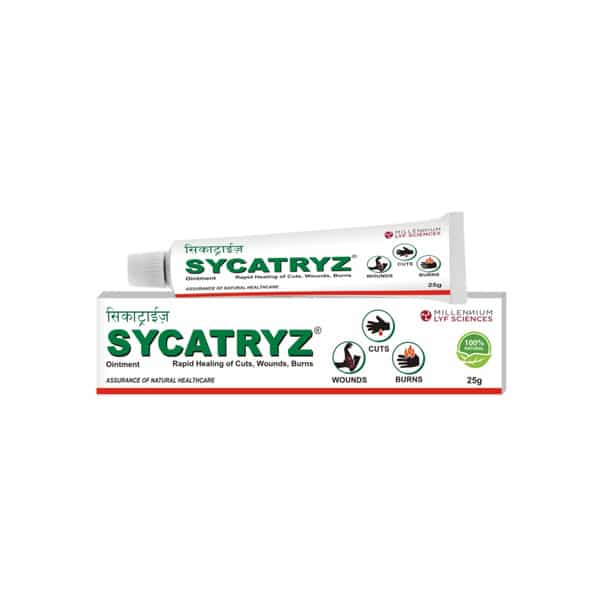 Sycatryz For Cuts Wounds & Burns Ointment 25 Gm