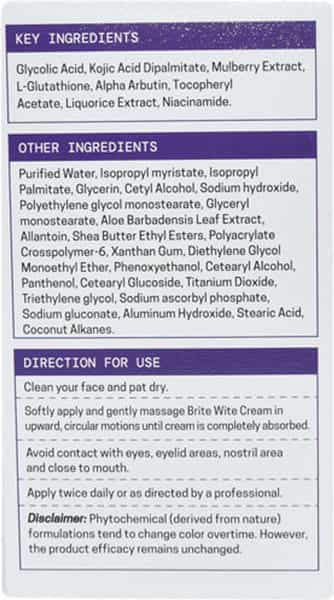 Brite Wite Cream 30 G