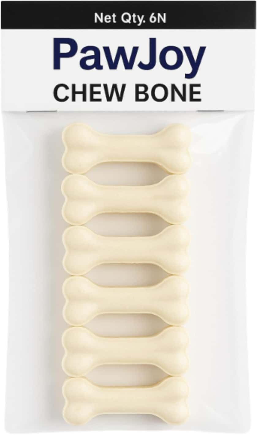 Paw Joy Dog Chew Bone 3 Inches | 140 Pcs 5 Kg Chicken Flavour | Dog Treats | For Small Dogs