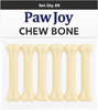 Paw Joy Dog Chew Bone 3 Inches | 140 Pcs 5 Kg Chicken Flavour | Dog Treats | For Small Dogs