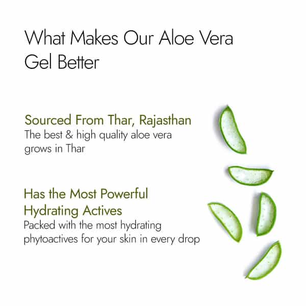 Kapiva Aloe Vera Skin Gel (Healthy Moisturizer) -150 Grams