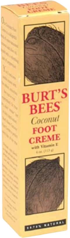 Burt'S Bees Foot Cream | Coconut & Vitamin E | 123g | Pack Of 2