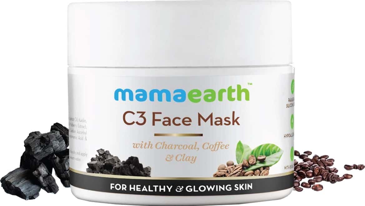 Mamaearth Charcoal Coffee And Clay Face Mask - 100 Gm