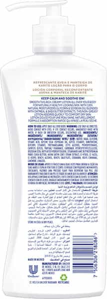 St. Ives Soothing Oatmeal & Shea Butter Body Lotion | 100% Natural Moisturizers | 400Ml