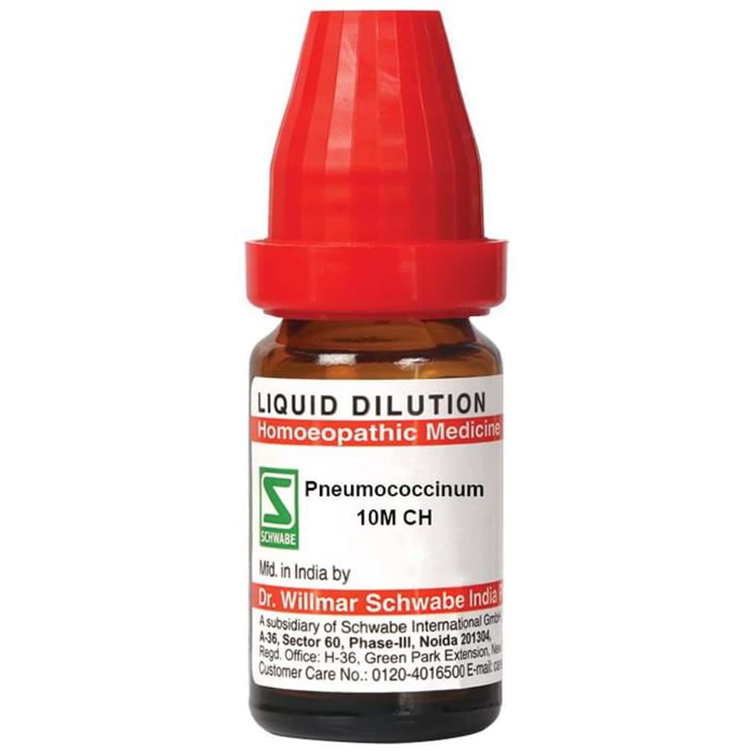Dr. Willmar Schwabe India Pneumococcinum Dilution 10m Ch 10 Ml