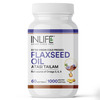 Inlife Flaxseed Oil Capsules 1000Mg | Omega 3 6 9 | - 60 Softgels