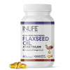 Inlife Flaxseed Oil Capsules 1000Mg | Omega 3 6 9 | - 60 Softgels