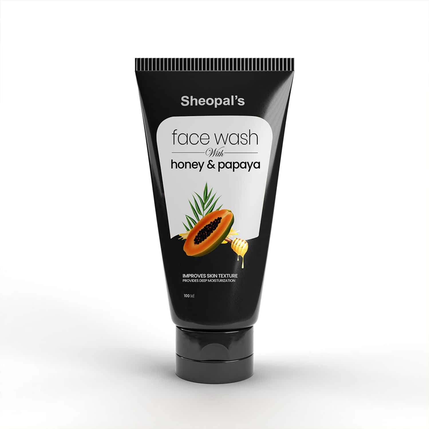 Sheopals Honey And Papaya Remove Tan | Dead Skin And Moisturize Skin Face Wash (100 Ml)