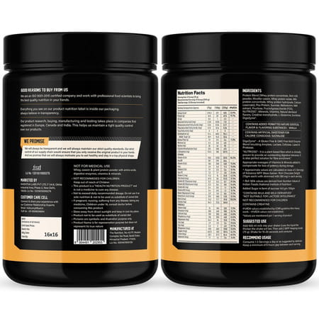 Myfitfuel Mff High Protein Mass Gainer 1 Kg (22 Lbs) Vanilla Creme