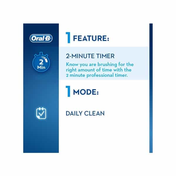 Oral-B Vitality White And Clean Electric Rechargeable Toothbrush