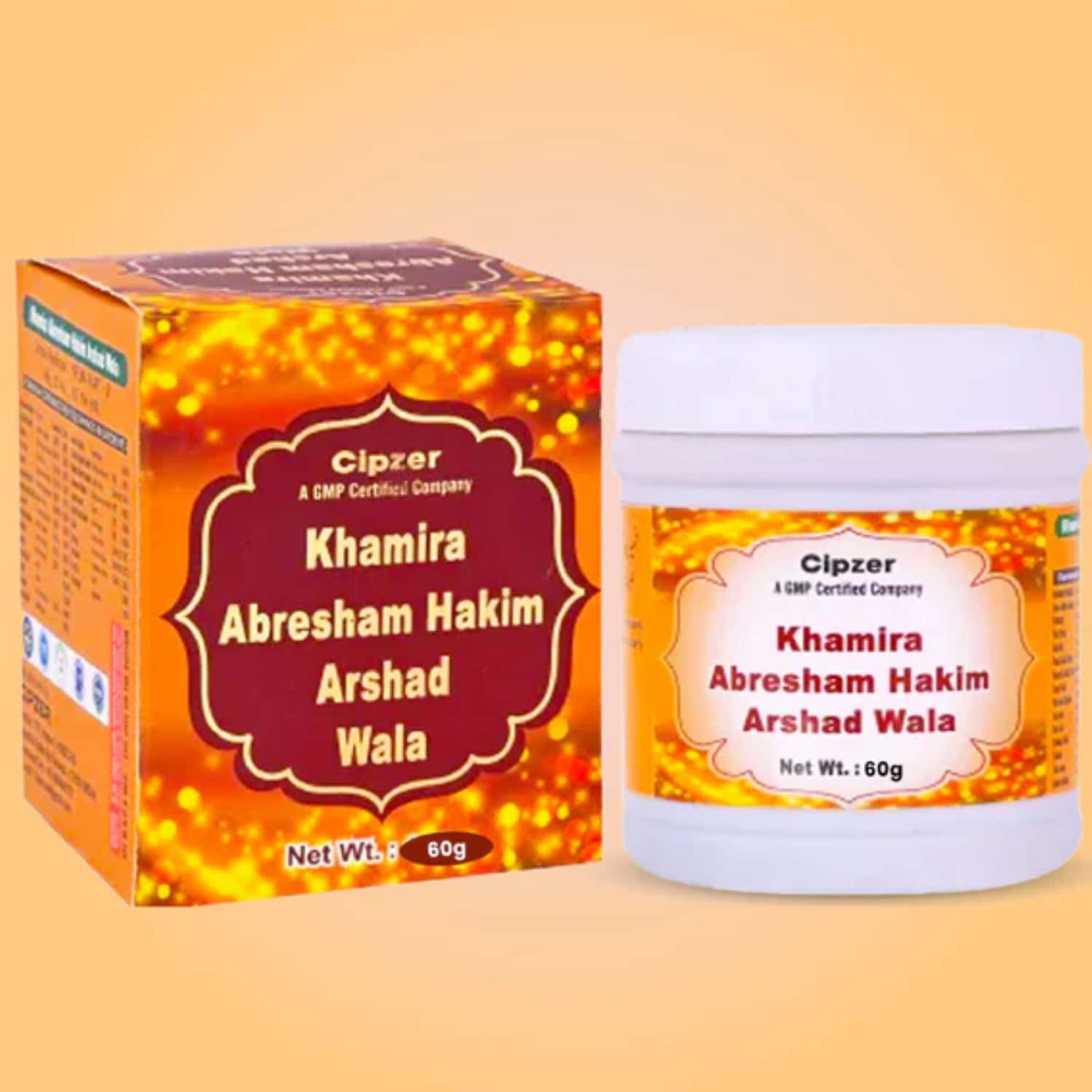 Cipzer Khamira Abresham Hakim Arshad Wala 60 G Powder For Heart Care | Maintain Cholesterol Levels