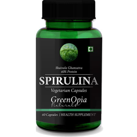 Greenopia Spirulina 60 Vegetarian Capsules