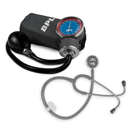 Bpl Medical Technologies Aneroid Sphygmomanometer With St-06 Stainless Steel Dual Stethoscope